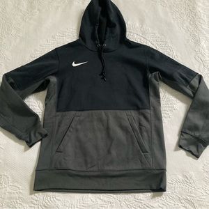 Nike Black and Gray Hoodie